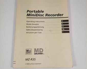 Sony MZ-R35: Compacte Minidisc-speler Met Krachtige