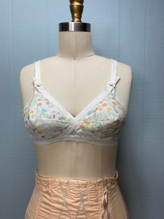 60s floral bra - Gem