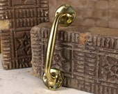 Architectural Salvage Solid Brass Door Handle Pull
