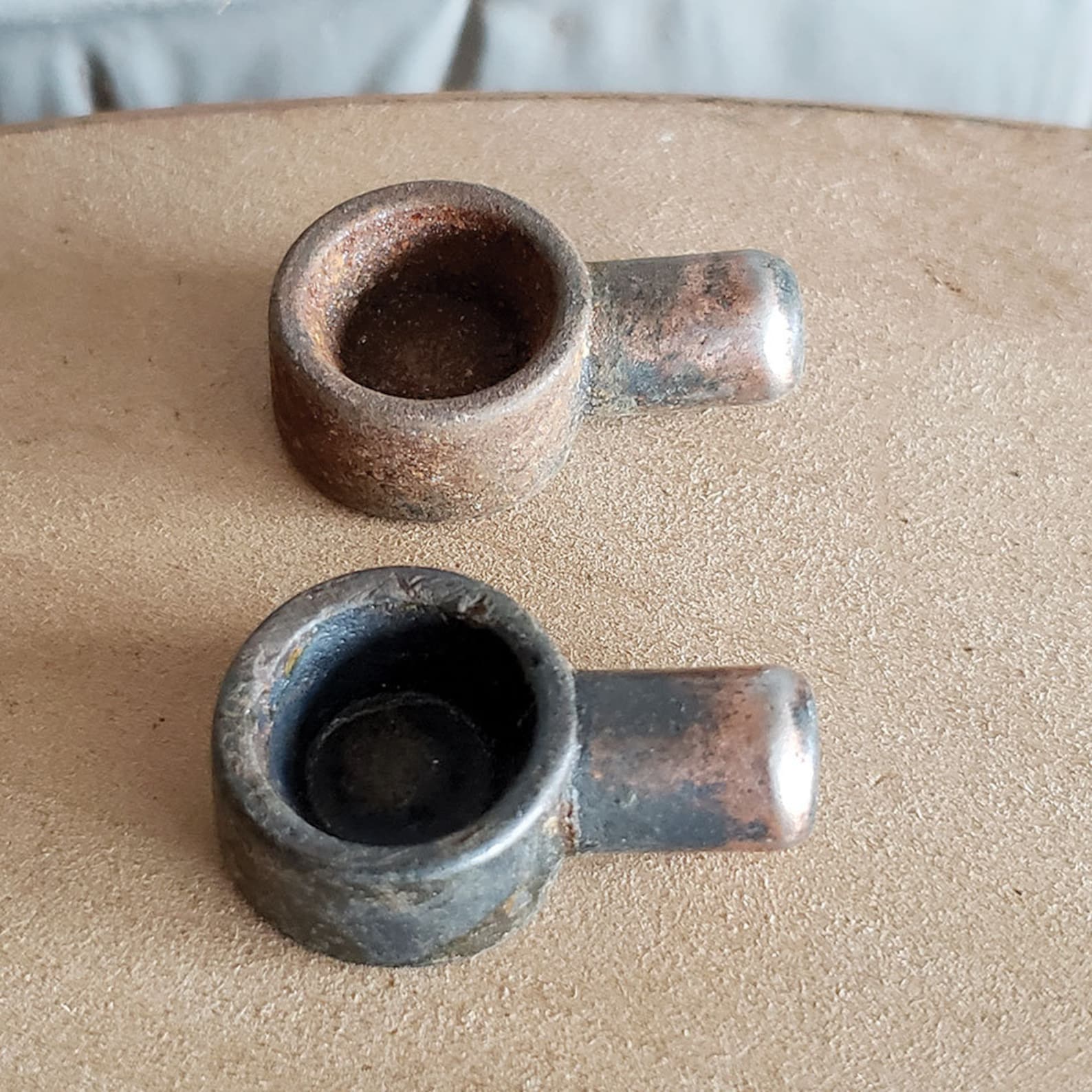 Pair of Antique Book Shelf Pins Pegs Etsy