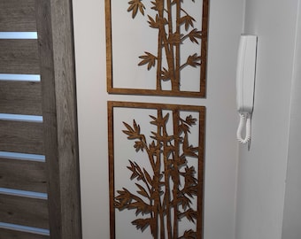 2 Panel Wood Wall Art - Beautiful Living Room Decor