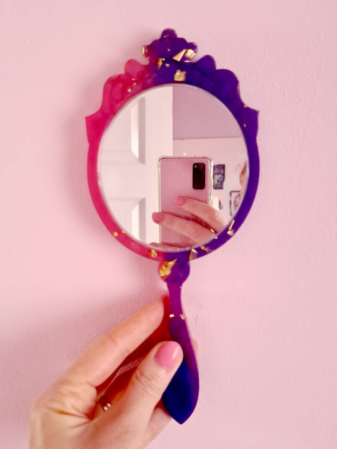 Hand mirrors for your little princess or the inner princess in Etsy.de