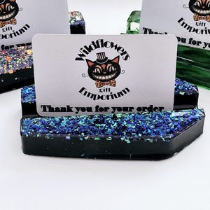Coffin shaped business card holder. Handmade coffin art. Office studio art.