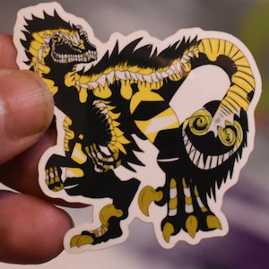 Rollercoaster Rita The Smiler Alton Towers Inspired Velociraptor Raptor stickers