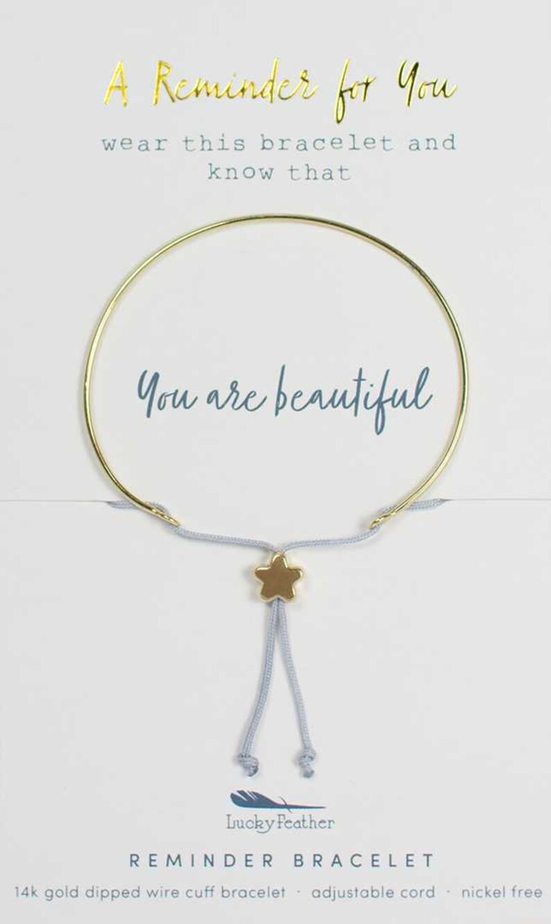 Reminder Bracelet Gold BEAUTIFUL