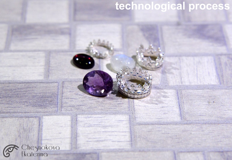 Amethyst Ring adjustable Silver Violaceous Gemstone Jewelry Wire Wrap OOAK Beauty Fantasy inspired gift for Elvish love