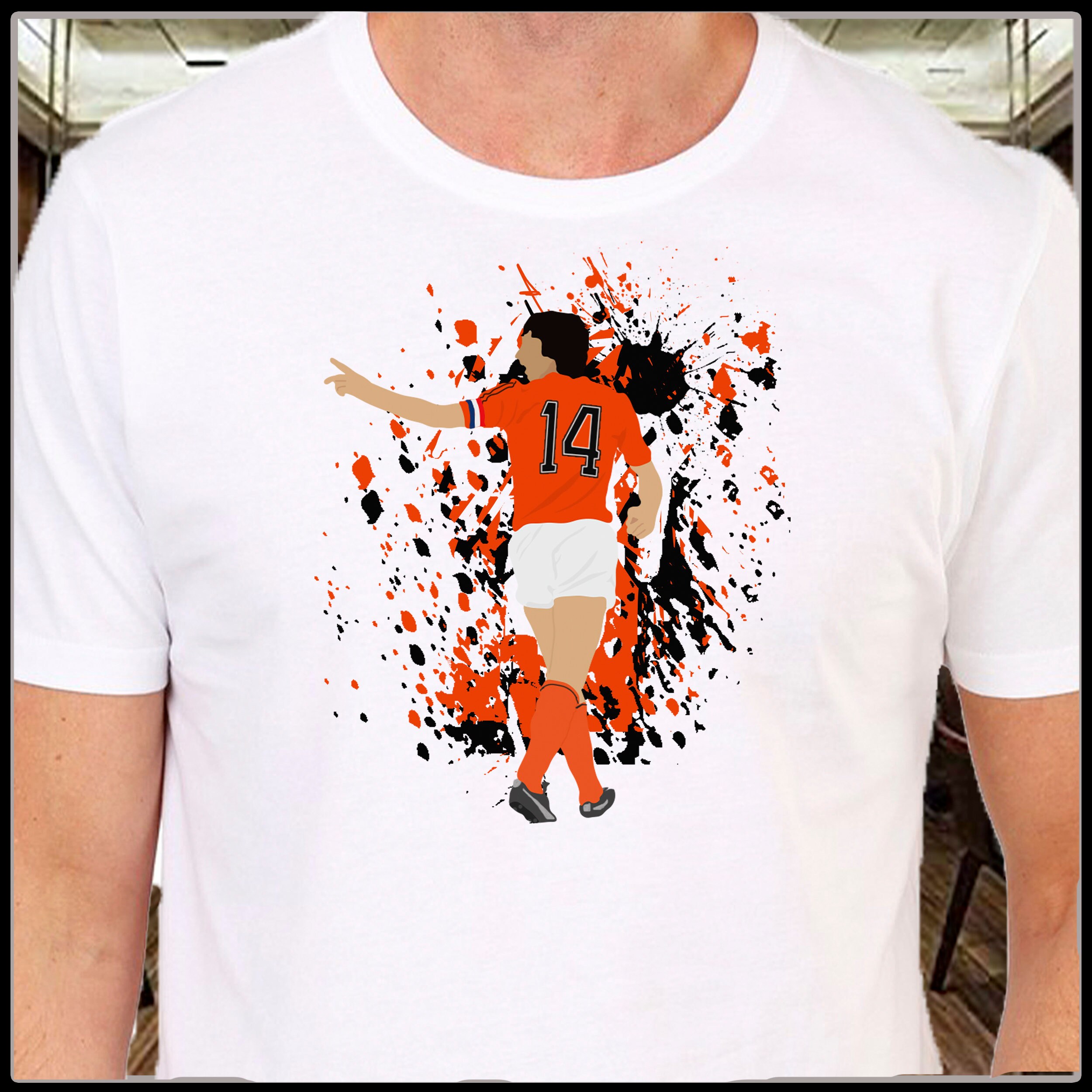 JOHAN CRUYFF Retro Football DUTCH 