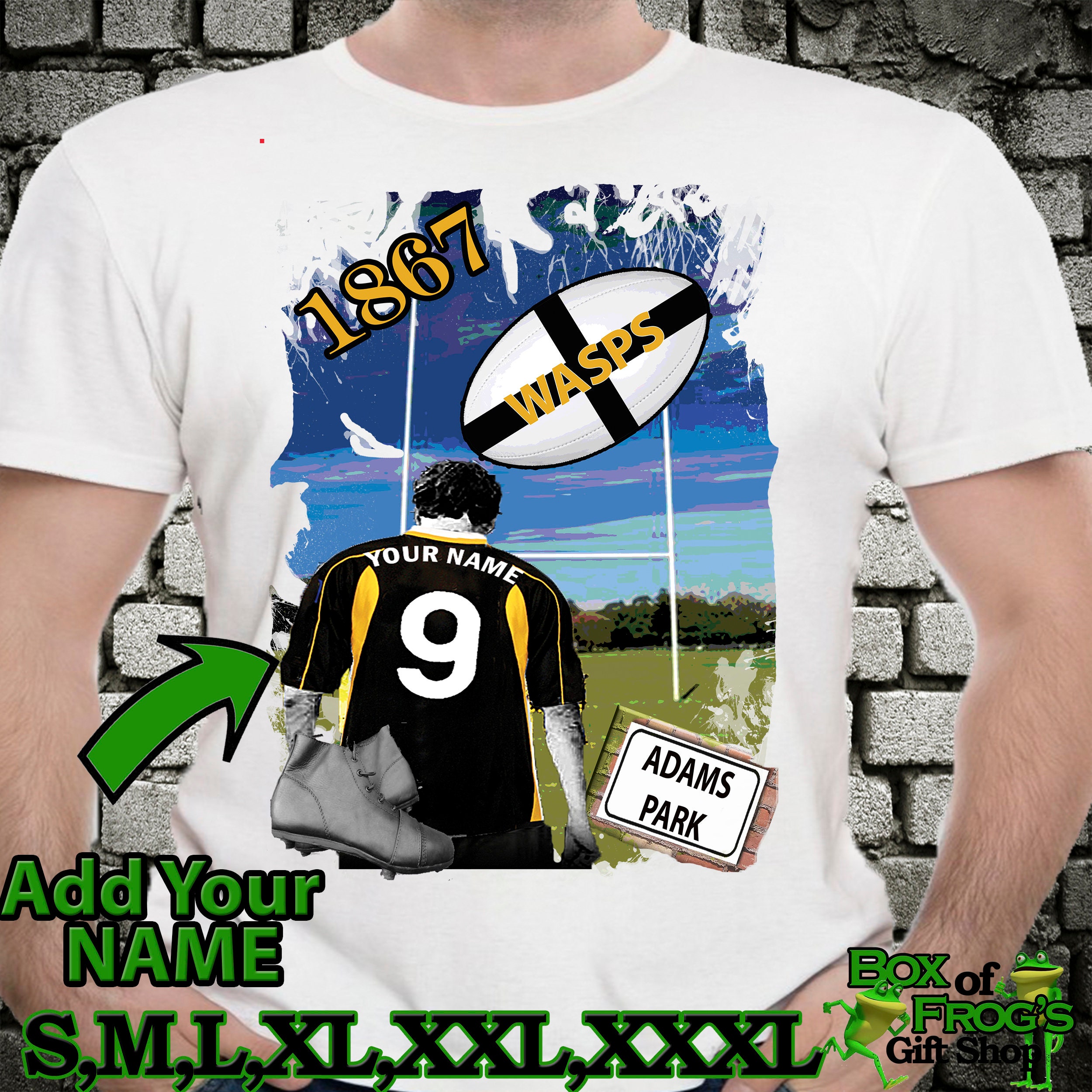 wasps rugby t shirt