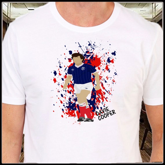 DAVIE COOPER Retro Football Legend 