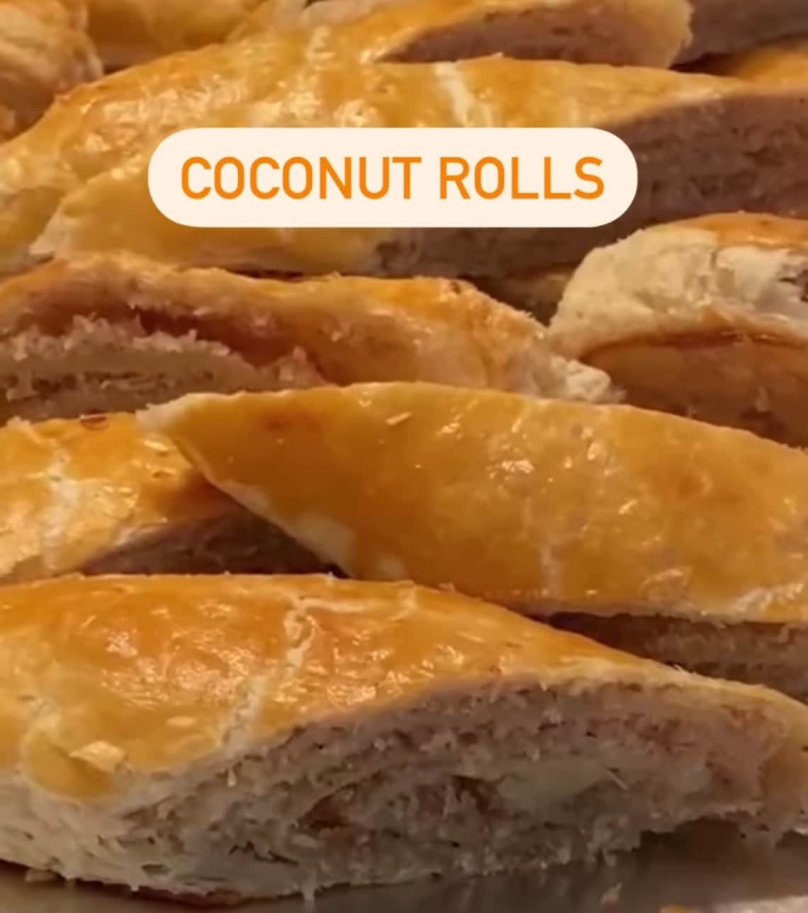 Trinidad Style Coconut Roll Etsy
