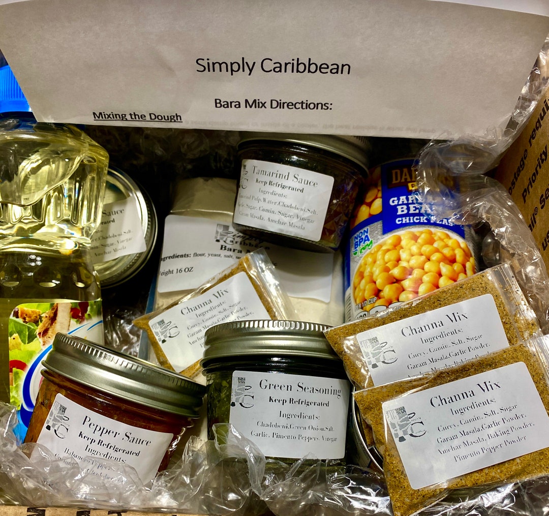 Trinidad Doubles Kit Trinidadian Street Food Doubles with - España