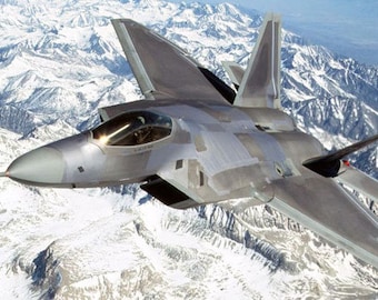 F-22 model, F-22, F-22 raptor, paper plane model