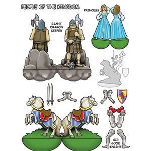 Paper people figure