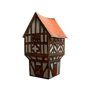 Paper house model, Jetty house