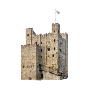 Paper castle, paper model house, castle model, Medieval Castle, miniature castle