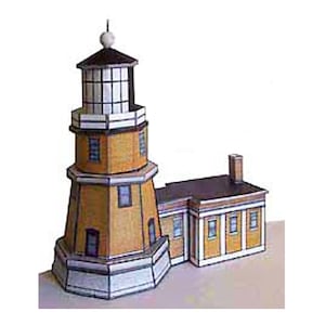 Lighthouse model, Split rock