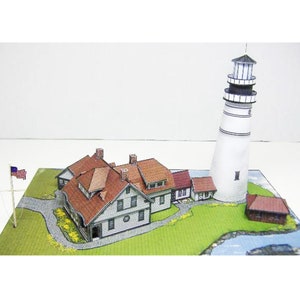 Lighthouse model, Portland Head lighthouse