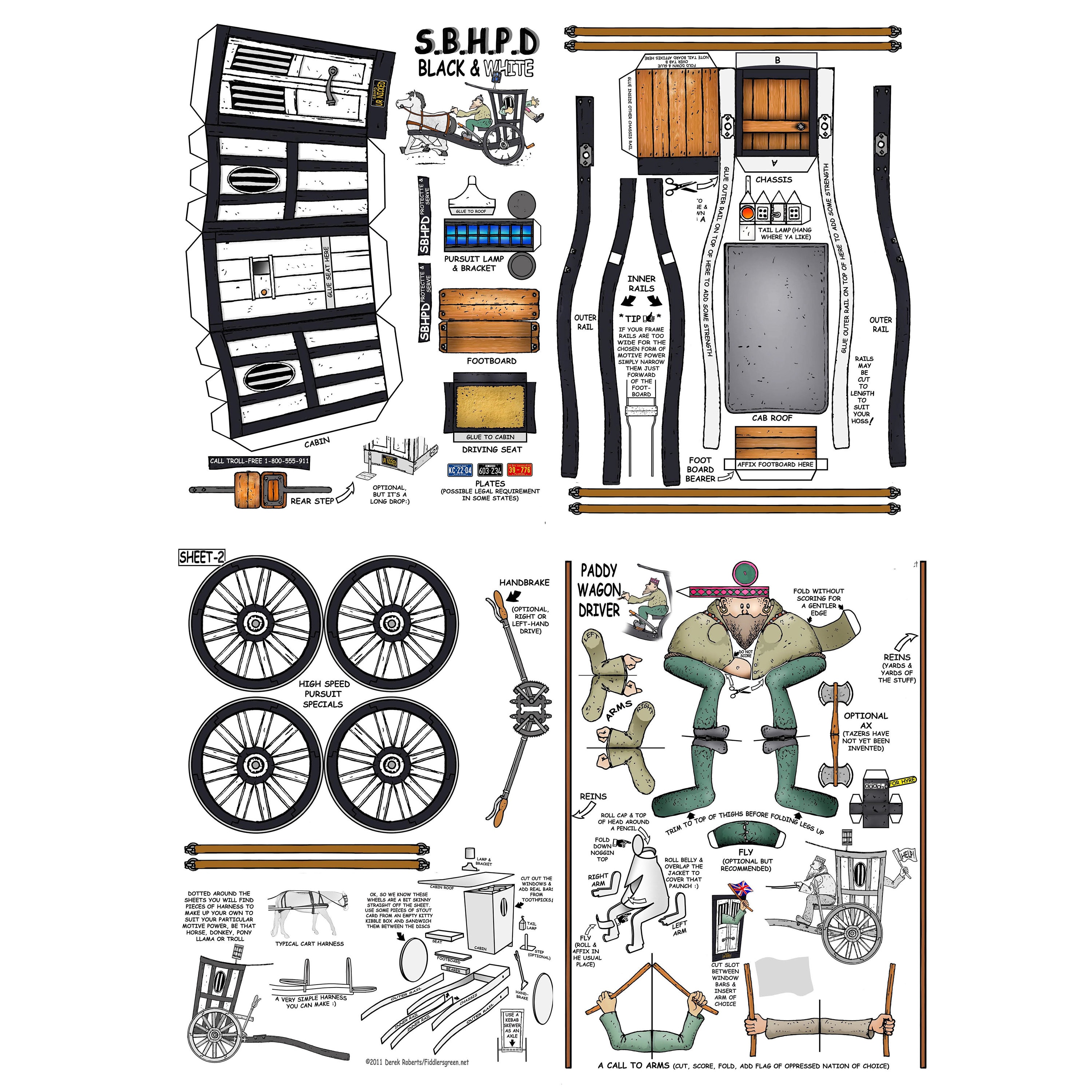 Paper Model Car, Wagon Model - Etsy