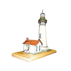 Lighthouse paper model