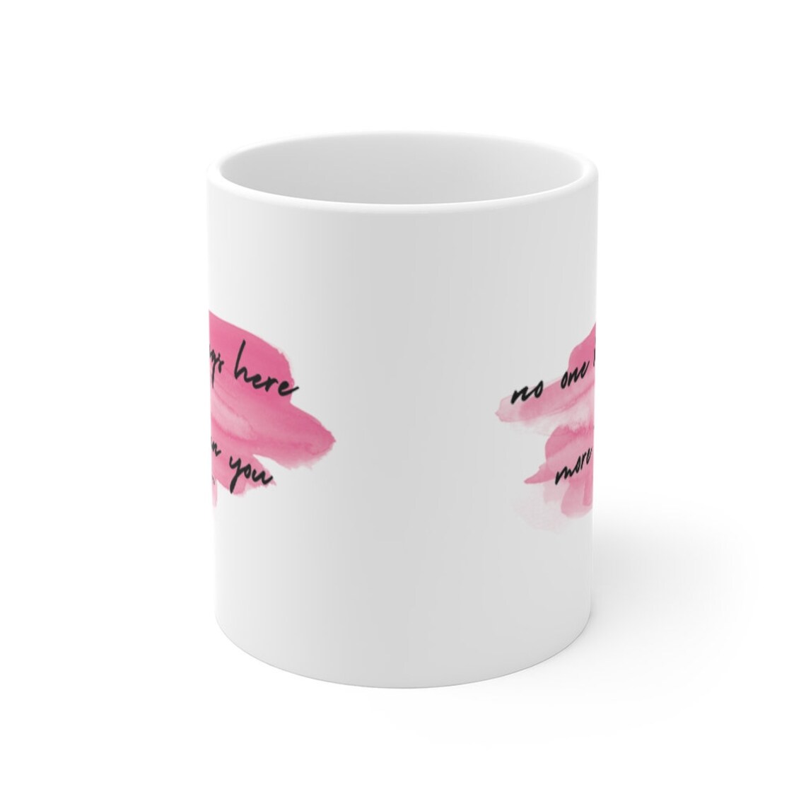 Niemand hoort hier meer dan jij mok Brene Brown Brene Etsy