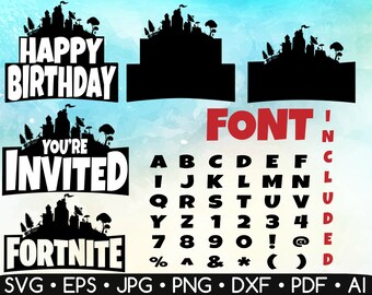 Download Fortnite Happy Birthday Png - Free V Bucks Hack Pc No ...