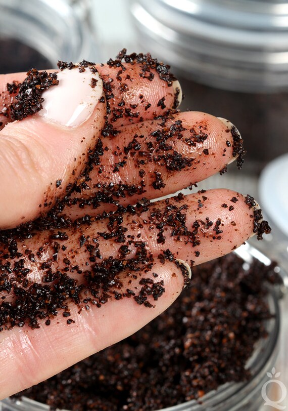 coffee exfoliating scrub