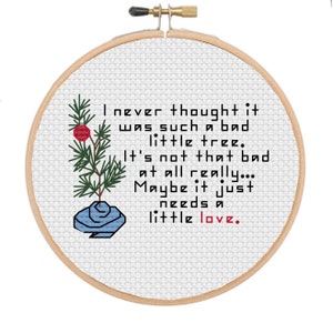 Maybe it Just Needs a Little Love - Cross Stitch Ornament Pattern *PDF Digital Download*