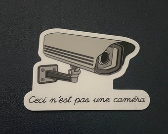 The Treachery of Surveillance Sticker