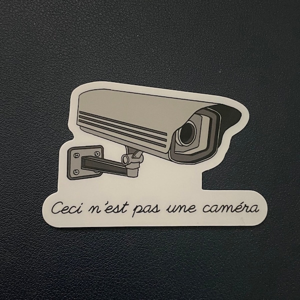 Surveillance Sticker - Etsy