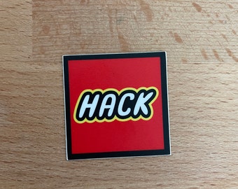 HACK Matte Vinyl Sticker