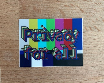 Privacy for all sticker