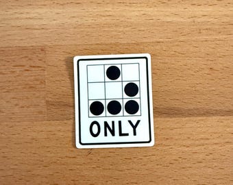 Hackers Only Sticker