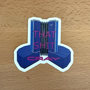 Servers in Paris Sticker