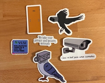 Surveillance Sticker Pack