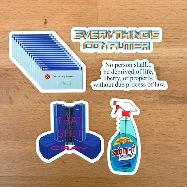 Computer Stickers - Etsy