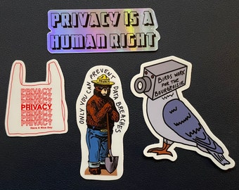 Privacy Sticker Pack