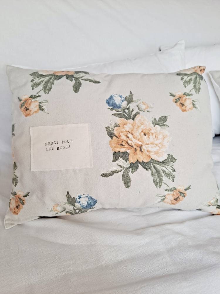 Coussin Merci Pour Les Roses