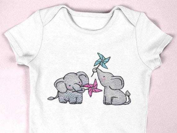 baby clothes with elephant design