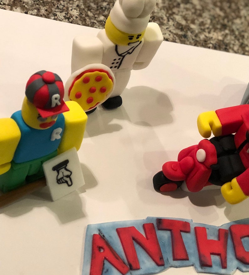 Inspired By Roblox Game Cake Toppers - 