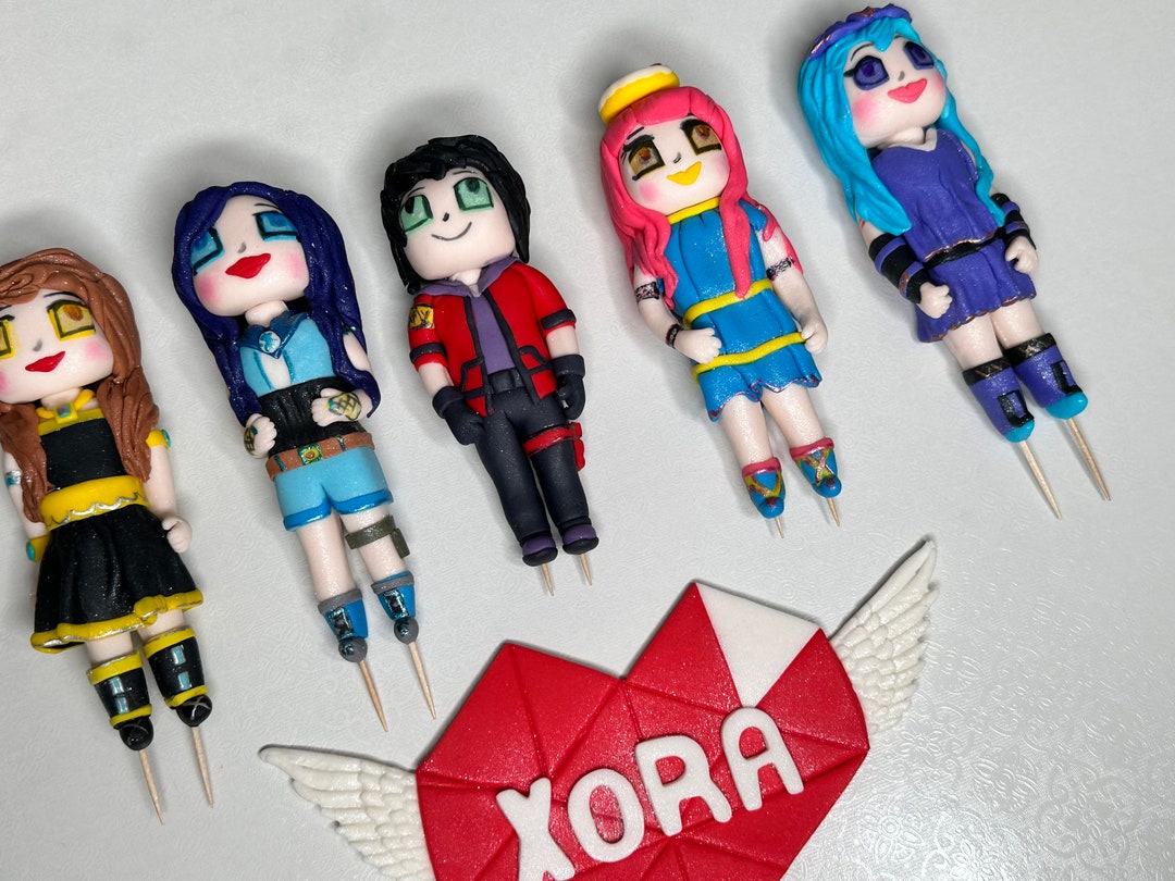 Inspired by Funneh and the Krew Cake Toppers Edible Funneh - Etsy