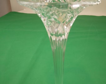Porte-chandeliers Cristal D’Arques Vincennes fabriqués en France - 8.75 » de hauteur - Magnifique!