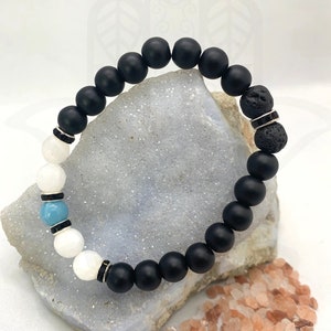Handmade Jewelry Gift for Women • Meditation Bracelet Gift for Her • Yoga Bracelet Gift for Him • Bohemian Hippie Gemstone Beaded Bracelet