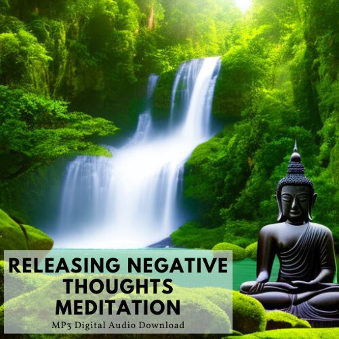 Guided Audio Meditation • Releasing Negative Thoughts Meditation ...