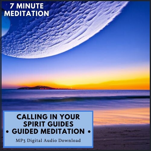Spirit Guides Meditation • 7 Minute Guided Audio Meditation • Soothing ...