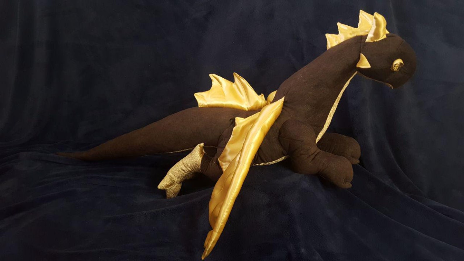 Giant dragon plush large dragon art doll room bed guardian Etsy