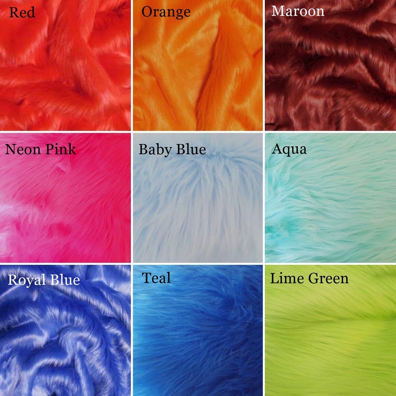 Canine fursuit tail wolf coyote fox dog long fluffy tail. costume tail
