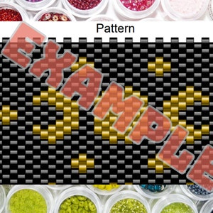 Modello farfalla per avvolgere la penna TUTORIAL passo dopo passo Copri penna Punto peyote con perline PDF digitale Fai da te Fatto a mano REGALO per lei immagine 5