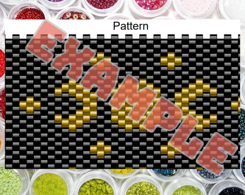 Modello farfalla per avvolgere la penna TUTORIAL passo dopo passo Copri penna Punto peyote con perline PDF digitale Fai da te Fatto a mano REGALO per lei immagine 5