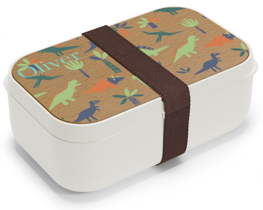 Dinosaurs Bento Box Personalized Lunch Box Dino Bento Box Lunchbox