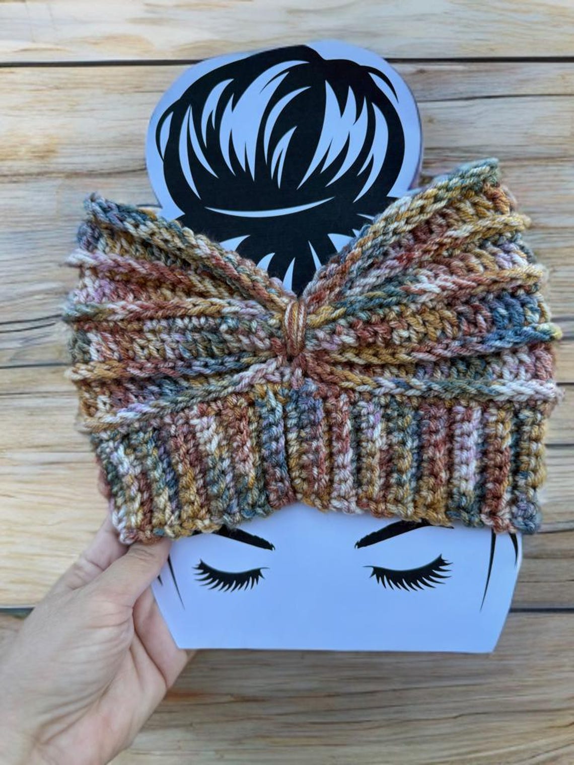 Crochet Ear Warmer / Crochet Headband / Womens Winter Headwear / Winter